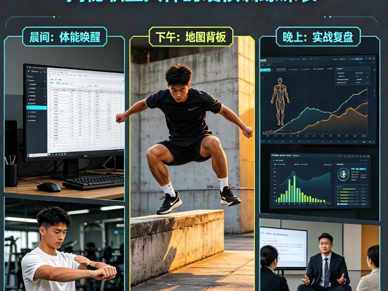 跑酷电竞选手一天怎么练?揭秘职业大神的硬核训练课表